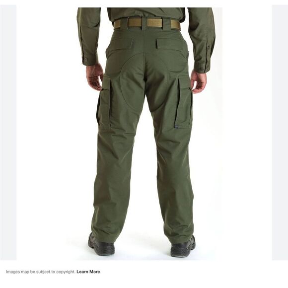 5.11 TACTICAL TDU RIPSTOP PANTS IN OLIVE GREEN - Picture 2 of 10